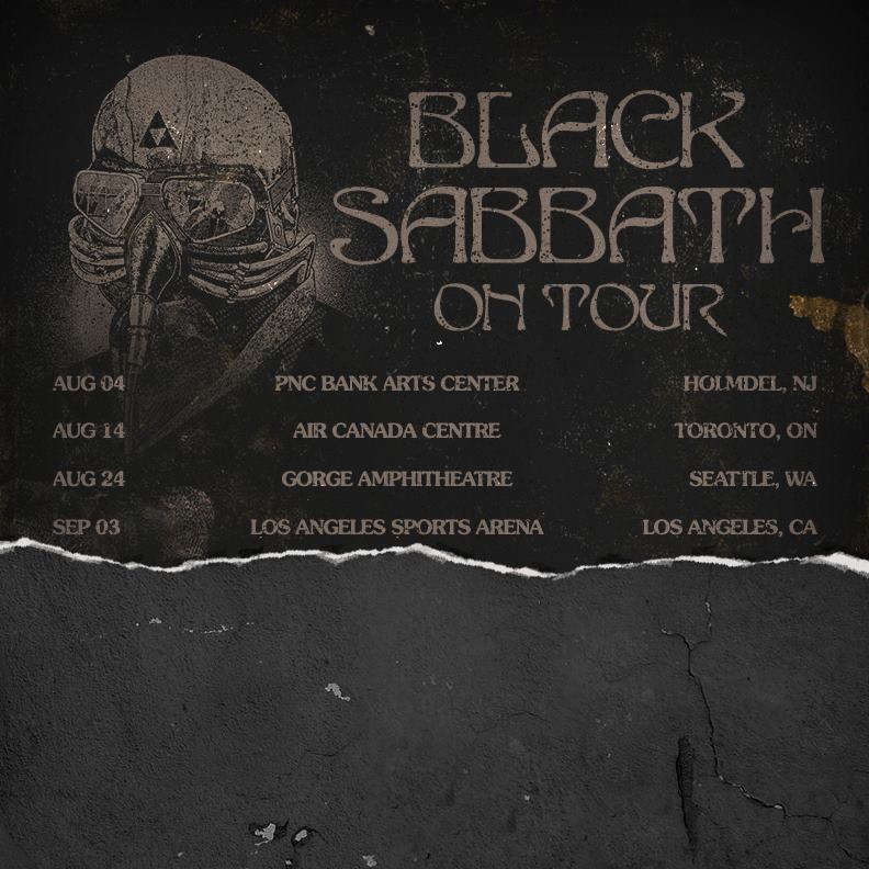 Tony Iommi on upcoming North American tour - 